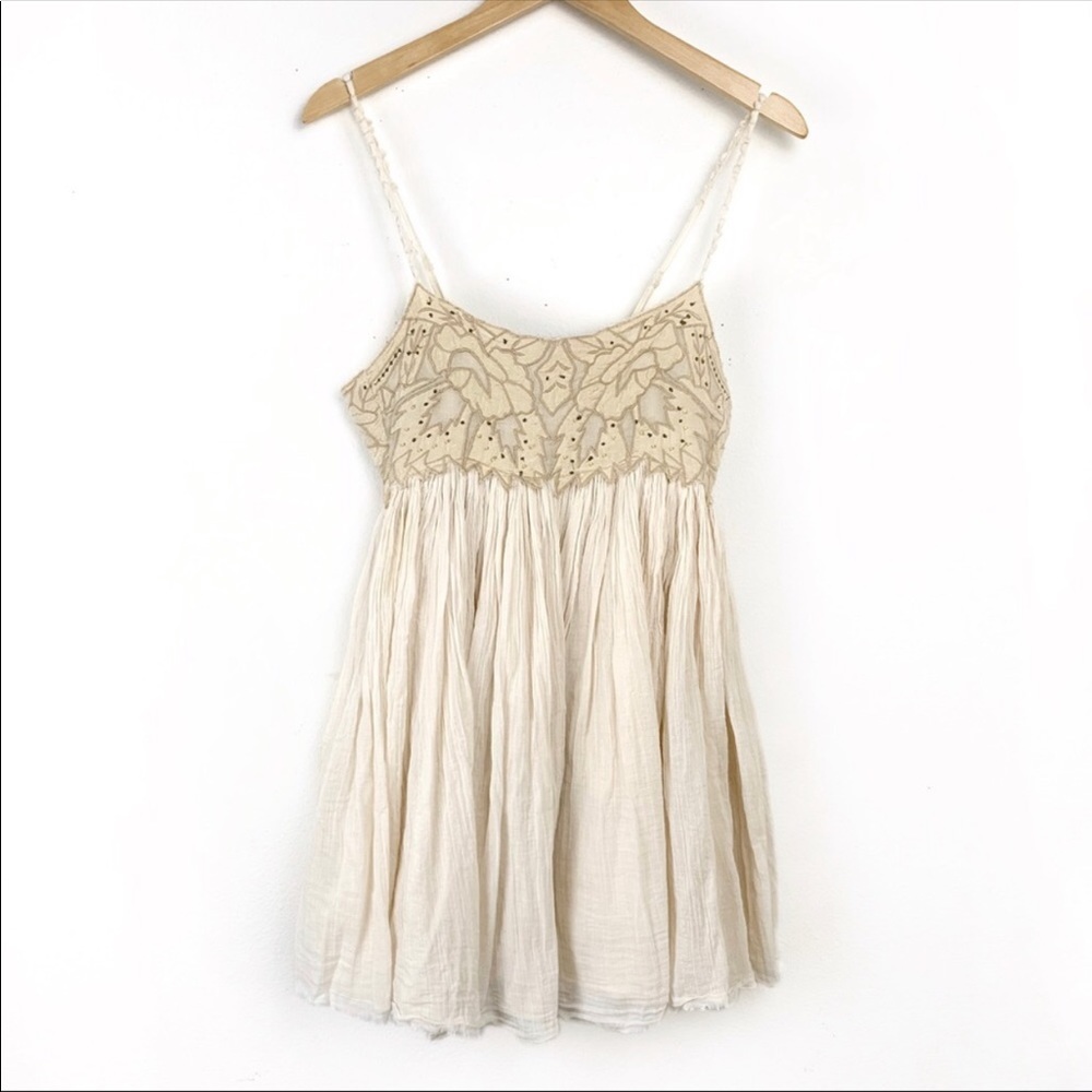 Free People Embroidered Dress